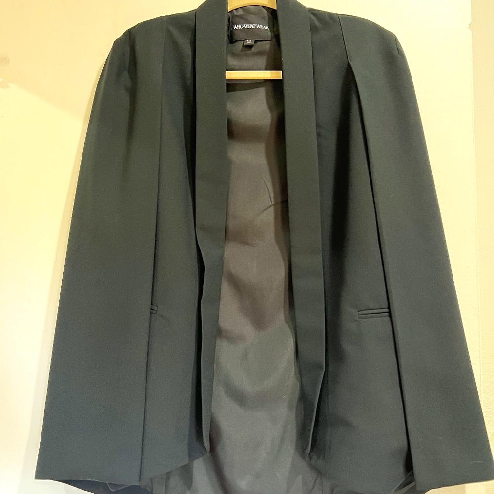 Womens Cape Blazer